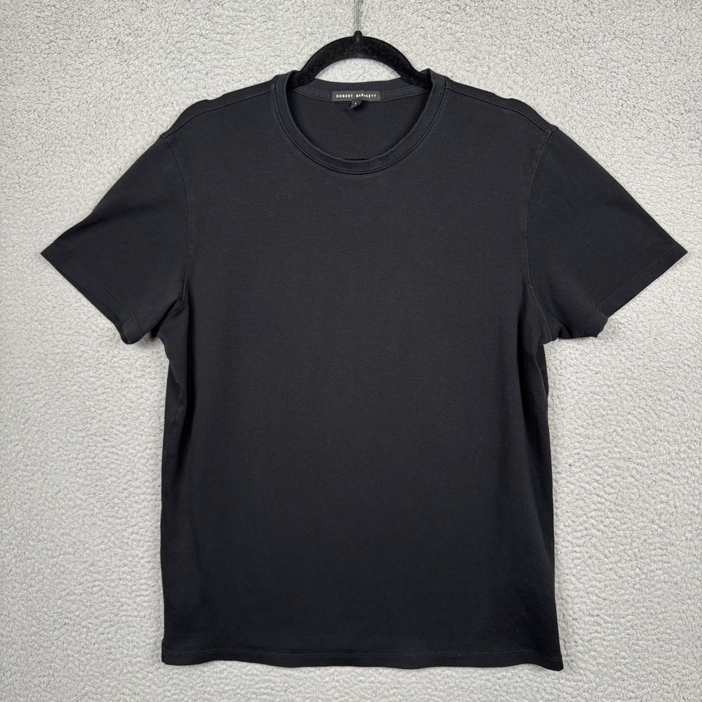 Robert Barakett Tshirt Mens L Black The Barakett Tee Basic Quiet Luxury Preppy
